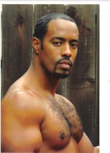 Shirtless and Hairy Darcus Macopson