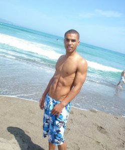Shirtless Lucien Laviscount from Big Brother